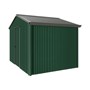 Handi-Heritage Shed H2 3.30X2.52 Roof:Slate Grey Wall:Caulfield Green Gable End Single Door