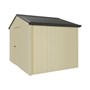 Handi-Heritage Shed H2 3.30X2.52 Roof:Slate Grey Wall:Primrose Gable End Single Door
