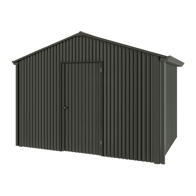Handi-Heritage Shed H2 3.30X2.52 Roof:Slate Grey Wall:Slate Grey Gable End Single Door