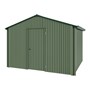 Handi-Heritage Shed H3 3.30X3.30 Roof:Caulfield Green Wall:Rivergum Gable End Single Door