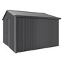 Handi-Heritage Shed H3 3.30X3.30 Roof:Gun Metal Grey Wall:Gun Metal Grey Gable End Single Door