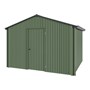Handi-Heritage Shed H3 3.30X3.30 Roof:Gun Metal Grey Wall:Rivergum Gable End Single Door