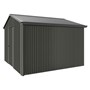 Handi-Heritage Shed H3 3.30X3.30 Roof:Gun Metal Grey Wall:Slate Grey Gable End Single Door