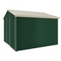 Handi-Heritage Shed H3 3.30X3.30 Roof:Merino Wall:Caulfield Green Gable End Single Door