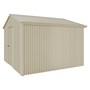Handi-Heritage Shed H3 3.30X3.30 Roof:Merino Wall:Merino Gable End Single Door