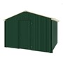 Handi-Heritage Shed H3 3.30X3.30 Roof:Primrose Wall:Caulfield Green Gable End Single Door