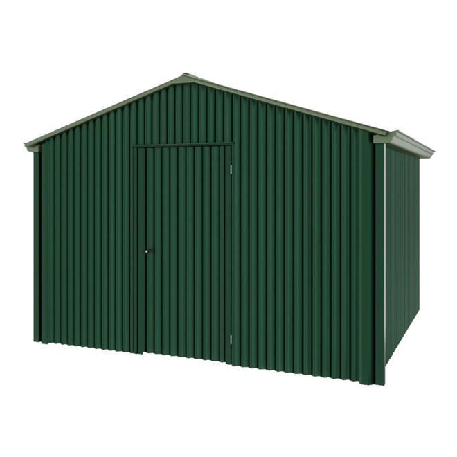 Handi-Heritage Shed H3 3.30X3.30 Roof:Rivergum Wall:Caulfield Green Gable End Single Door