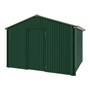 Handi-Heritage Shed H3 3.30X3.30 Roof:Rivergum Wall:Caulfield Green Gable End Single Door