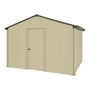 Handi-Heritage Shed H3 3.30X3.30 Roof:Rivergum Wall:Primrose Gable End Single Door