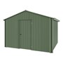 Handi-Heritage Shed H3 3.30X3.30 Roof:Rivergum Wall:Rivergum  Gable End Single Door