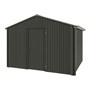 Handi-Heritage Shed H3 3.30X3.30 Roof:Rivergum Wall:Slate Grey Gable End Single Door