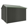 Handi-Heritage Shed H3 3.30X3.30 Roof:Rivergum Wall:Slate Grey Gable End Single Door