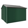 Handi-Heritage Shed H3 3.30X3.30 Roof:Slate Grey Wall:Caulfield Green Gable End Single Door