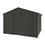 Handi-Heritage Shed H3 3.30X3.30 Roof:Slate Grey Wall:Slate Grey Gable End Single Door