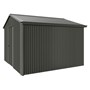 Handi-Heritage Shed H3 3.30X3.30 Roof:Slate Grey Wall:Slate Grey Gable End Single Door