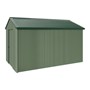 Handi-Heritage Shed H4 3.96X2.52 Roof:Caulfield Green Wall:Rivergum Gable End Single Door