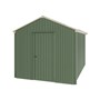 Handi-Heritage Shed H4 3.96X2.52 Roof:Merino Wall:Rivergum Gable End Single Door