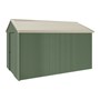 Handi-Heritage Shed H4 3.96X2.52 Roof:Merino Wall:Rivergum Gable End Single Door