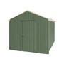 Handi-Heritage Shed H4 3.96X2.52 Roof:Primrose Wall:Rivergum Gable End Single Door
