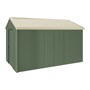 Handi-Heritage Shed H4 3.96X2.52 Roof:Primrose Wall:Rivergum Gable End Single Door