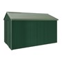 Handi-Heritage Shed H4 3.96X2.52 Roof:Rivergum Wall:Caulfield Green Gable End Single Door