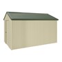 Handi-Heritage Shed H4 3.96X2.52 Roof:Rivergum Wall:Primrose Gable End Single Door