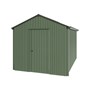 Handi-Heritage Shed H4 3.96X2.52 Roof:Slate Grey Wall:Rivergum Gable End Single Door