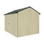 Handi-Heritage Shed H2 3.30X2.52 Roof:Caulfield Green Wall:Primrose Front/Rear Double Door