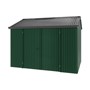 Handi-Heritage Shed H2 3.30X2.52 Roof:Gun Metal Grey Wall:Caulfield Green Front/Rear Double Door