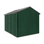 Handi-Heritage Shed H2 3.30X2.52 Roof:Gun Metal Grey Wall:Caulfield Green Front/Rear Double Door
