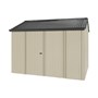 Handi-Heritage Shed H2 3.30X2.52 Roof:Gun Metal Grey Wall:Merino Front/Rear Double Door