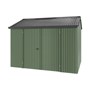 Handi-Heritage Shed H2 3.30X2.52 Roof:Gun Metal Grey Wall:Rivergum Front/Rear Double Door
