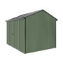 Handi-Heritage Shed H2 3.30X2.52 Roof:Gun Metal Grey Wall:Rivergum Front/Rear Double Door