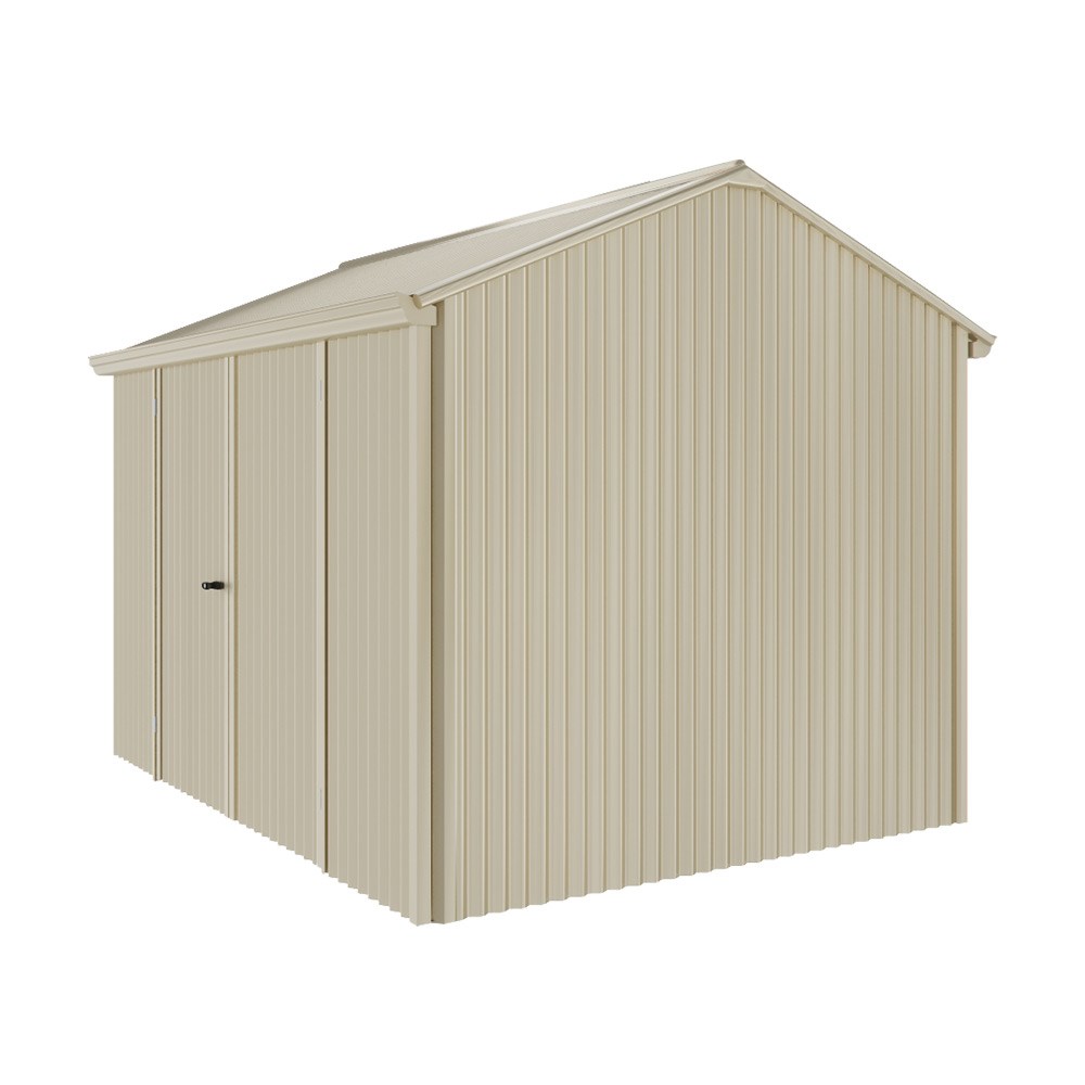Handi-Heritage Shed H2 3.30X2.52 Roof:Merino Wall:Merino Front/Rear Double Door