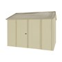 Handi-Heritage Shed H2 3.30X2.52 Roof:Merino Wall:Primrose Front/Rear Double Door
