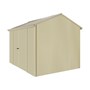 Handi-Heritage Shed H2 3.30X2.52 Roof:Merino Wall:Primrose Front/Rear Double Door