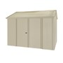 Handi-Heritage Shed H2 3.30X2.52 Roof:Primrose Wall:Merino Front/Rear Double Door