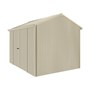 Handi-Heritage Shed H2 3.30X2.52 Roof:Primrose Wall:Merino Front/Rear Double Door