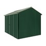 Handi-Heritage Shed H2 3.30X2.52 Roof:Rivergum Wall:Caulfield Green Front/Rear Double Door