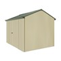 Handi-Heritage Shed H2 3.30X2.52 Roof:Rivergum Wall:Primrose Front/Rear Double Door