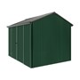 Handi-Heritage Shed H2 3.30X2.52 Roof:Slate Grey Wall:Caulfield Green Front/Rear Double Door
