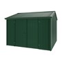 Handi-Heritage Shed H3 3.30X3.30 Roof:Caulfield Green Wall:Caulfield Green Front/Rear Double Door