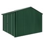Handi-Heritage Shed H3 3.30X3.30 Roof:Caulfield Green Wall:Caulfield Green Front/Rear Double Door