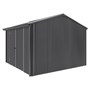 Handi-Heritage Shed H3 3.30X3.30 Roof:Gun Metal Grey Wall:Gun Metal Grey Front/Rear Double Door