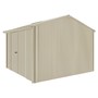 Handi-Heritage Shed H3 3.30X3.30 Roof:Merino Wall:Merino Front/Rear Double Door