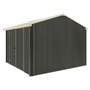 Handi-Heritage Shed H3 3.30X3.30 Roof:Primrose Wall:Slate Grey Front/Rear Double Door