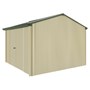 Handi-Heritage Shed H3 3.30X3.30 Roof:Rivergum Wall:Primrose Front/Rear Double Door