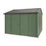 Handi-Heritage Shed H3 3.30X3.30 Roof:Slate Grey Wall:Rivergum Front/Rear Double Door
