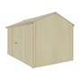 Handi-Heritage Shed H4 3.96X2.52 Roof:Merino Wall:Primrose Front/Rear Double Door