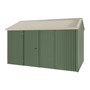 Handi-Heritage Shed H4 3.96X2.52 Roof:Merino Wall:Rivergum Front/Rear Double Door